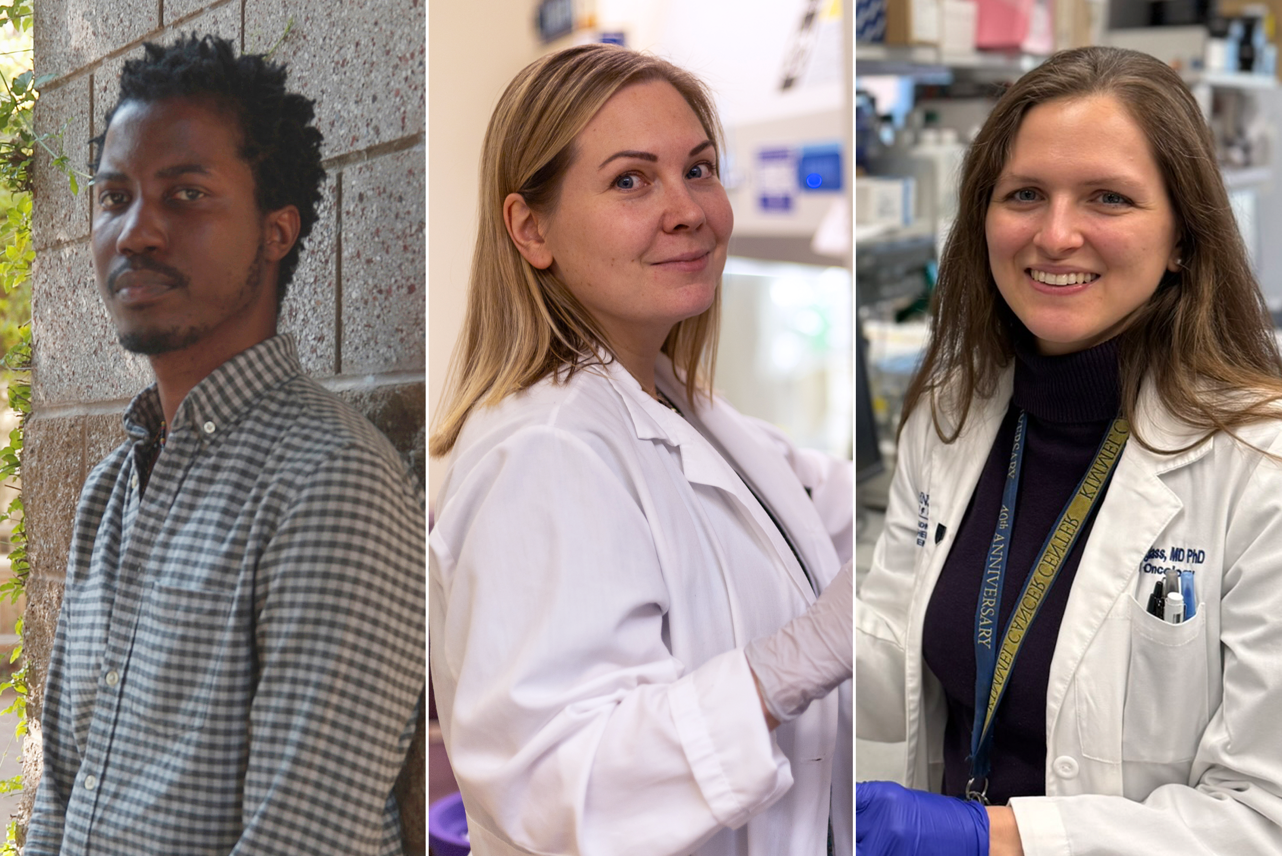 Quenton Rashawn Bubb, Jenny Hogstrom and Jacqueline Douglass, Ludwig Cancer Research